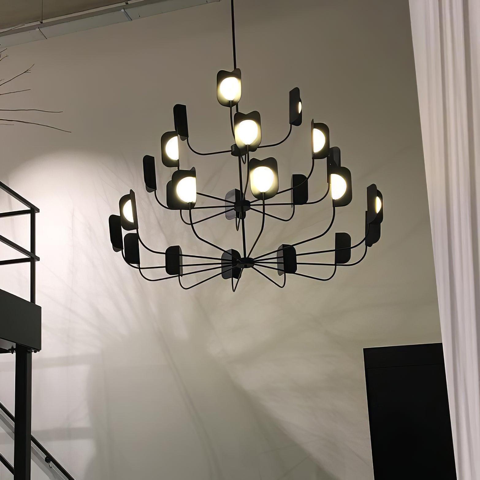 LEAF Chandelier-Neutral Decor