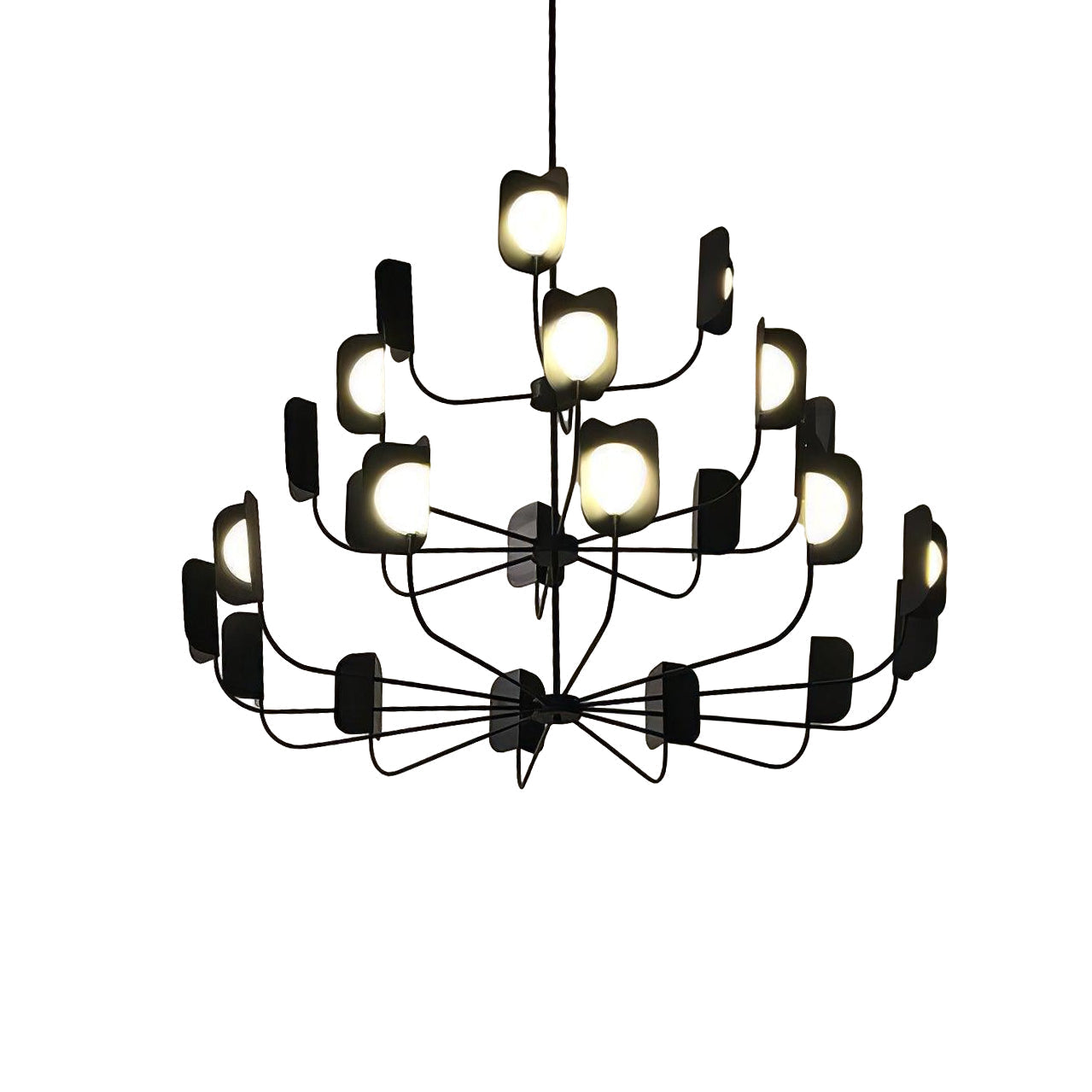 LEAF Chandelier-Neutral Decor