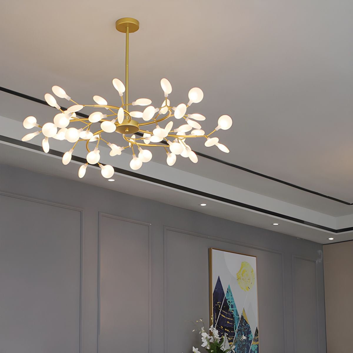 Lustra Chandelier LED Firefly-Neutral Decor