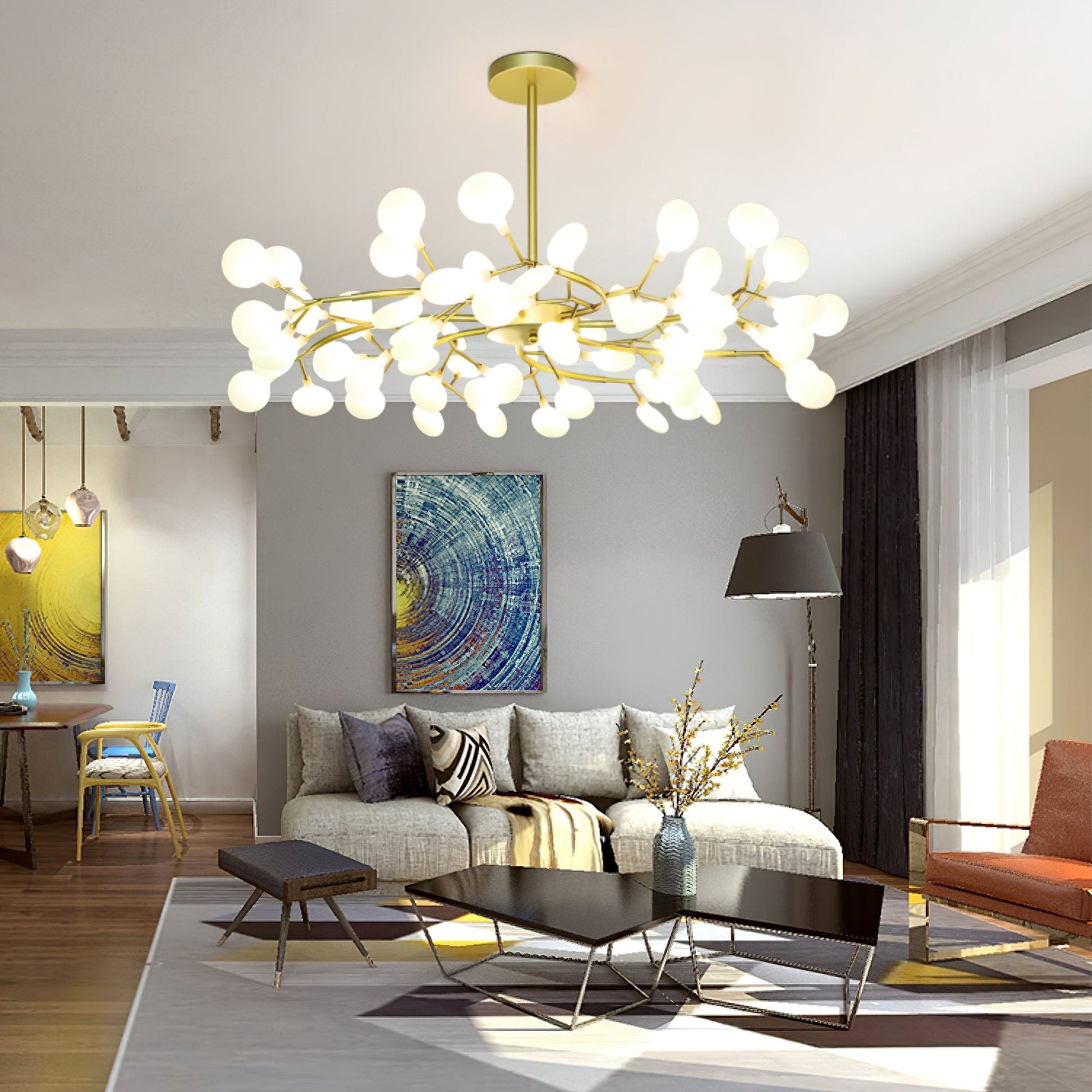 Lustra Chandelier LED Firefly-Neutral Decor
