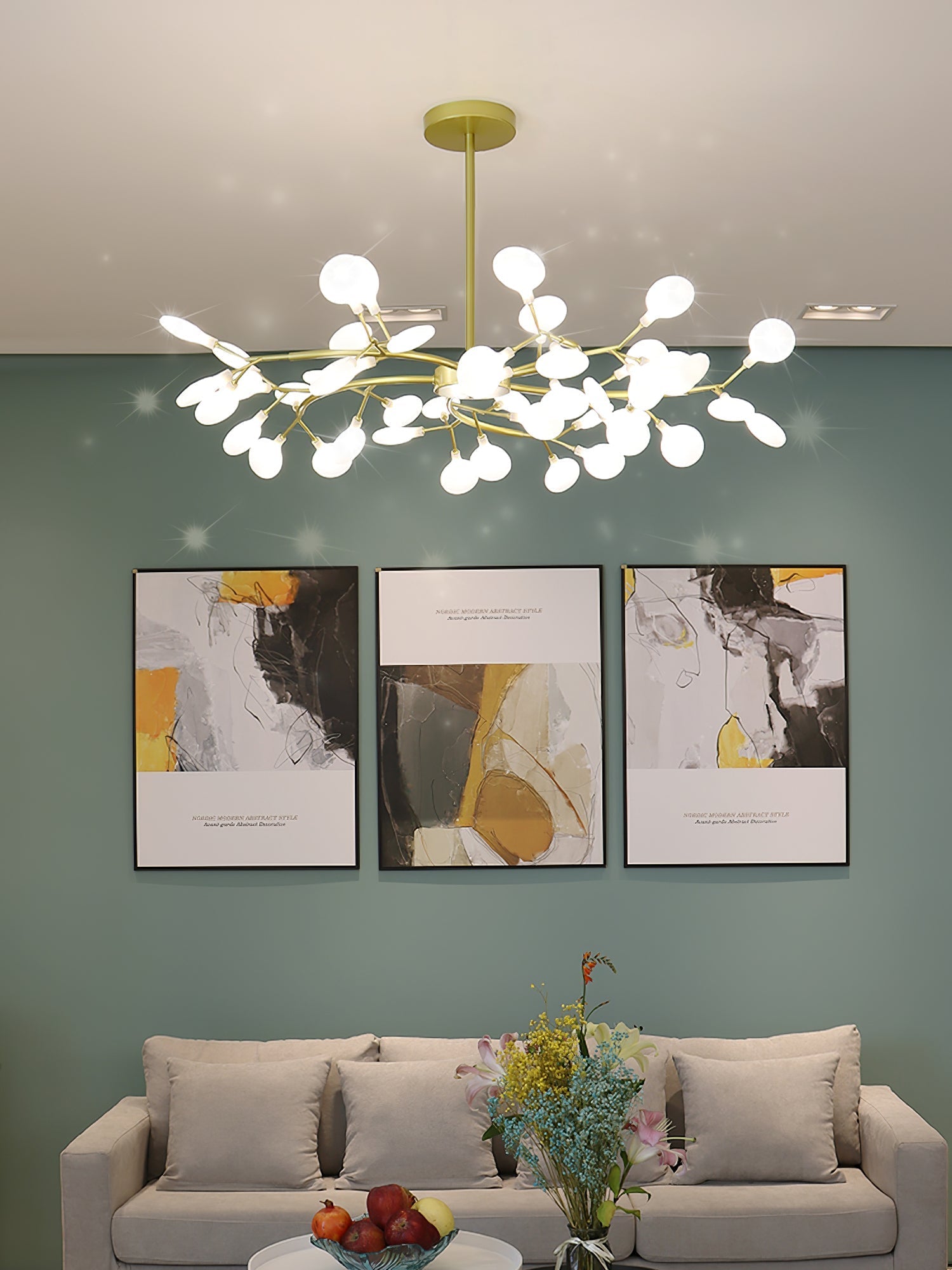 Lustra Chandelier LED Firefly-Neutral Decor