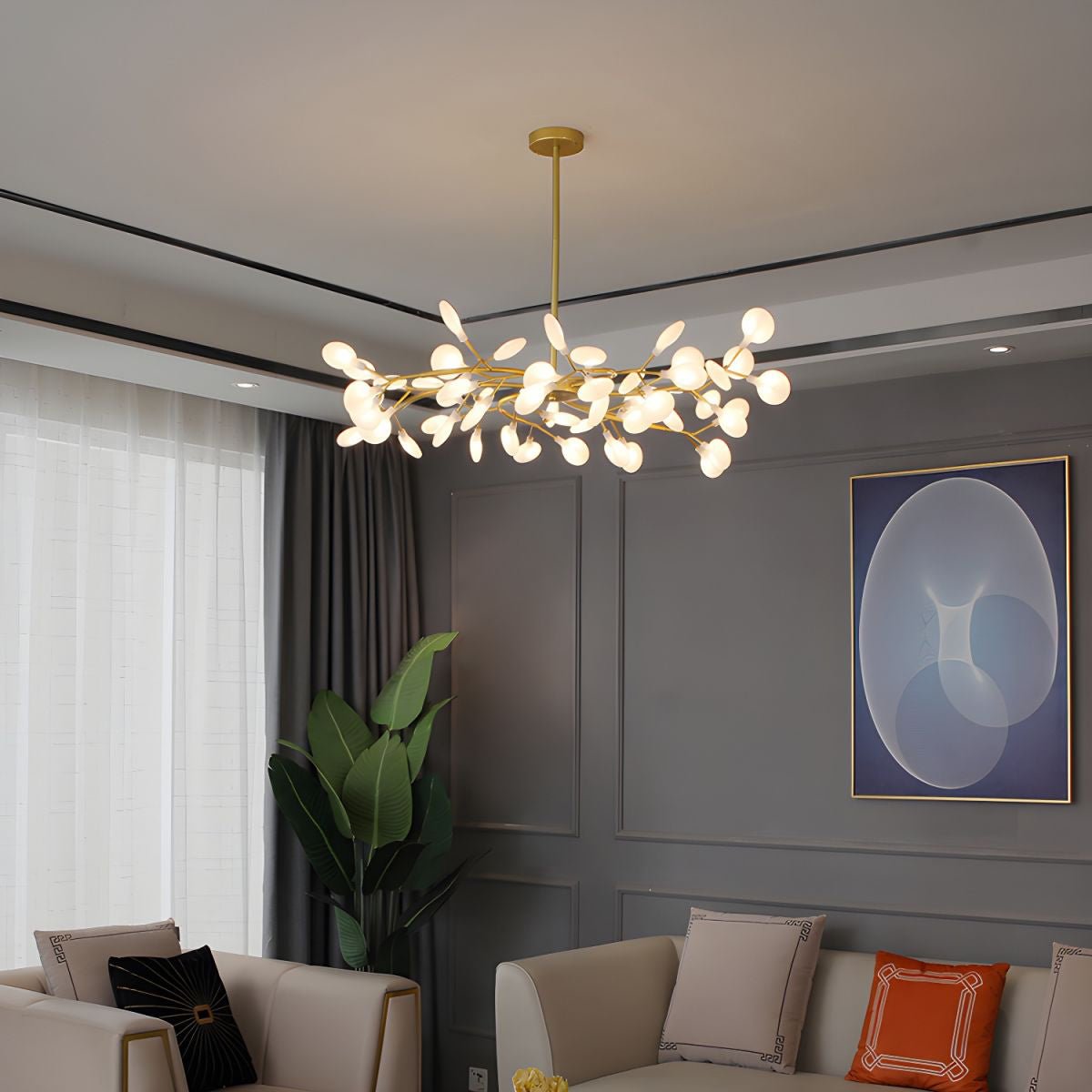 Lustra Chandelier LED Firefly-Neutral Decor