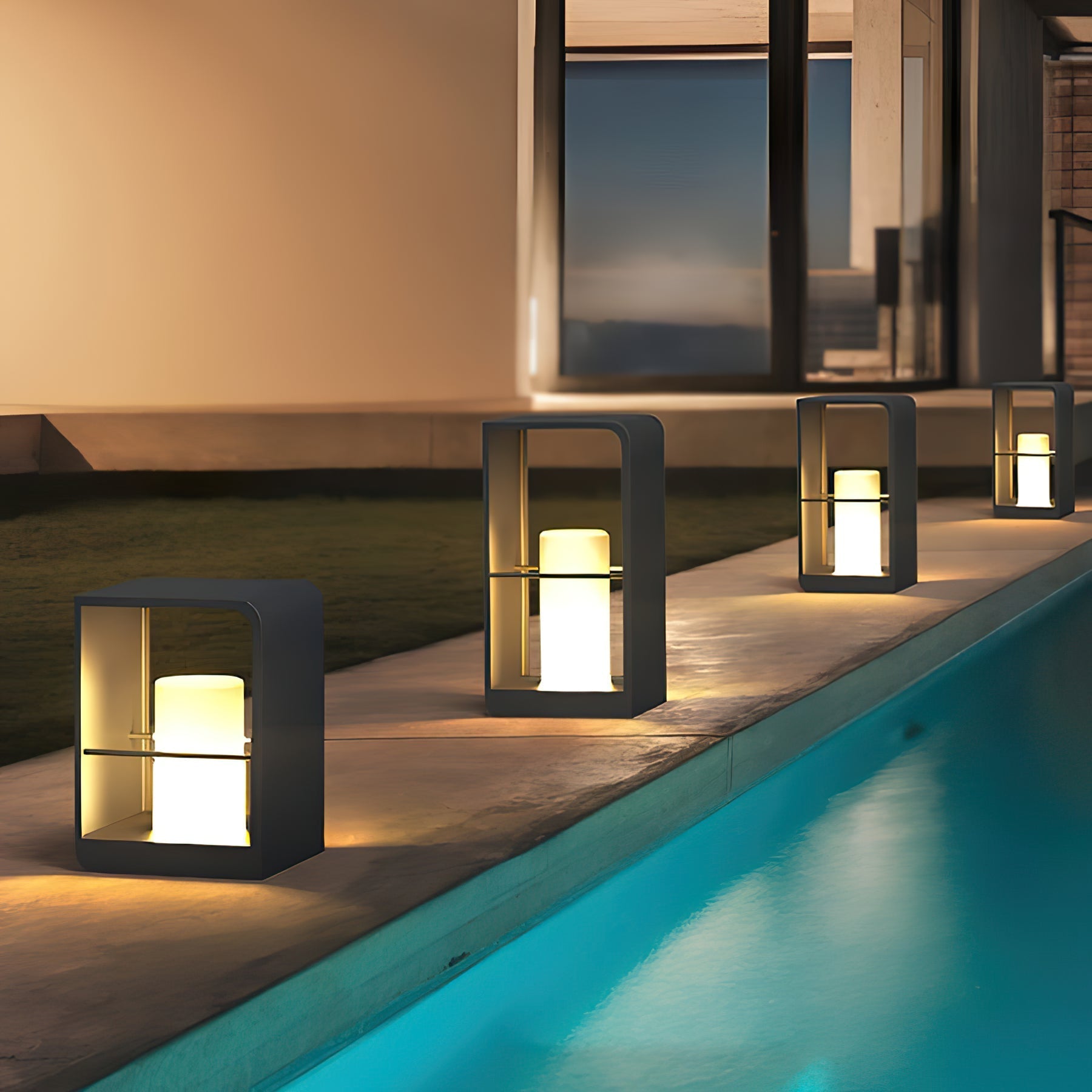 Poppy Minimalist Outdoor Light-Neutral Decor