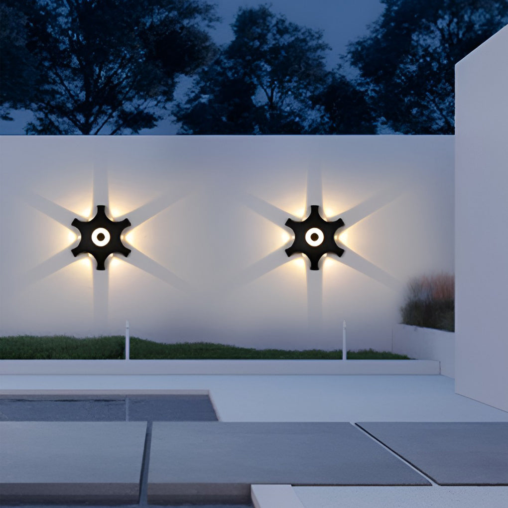 Joyn Flower Nordic Outdoor Wall Washer Lights