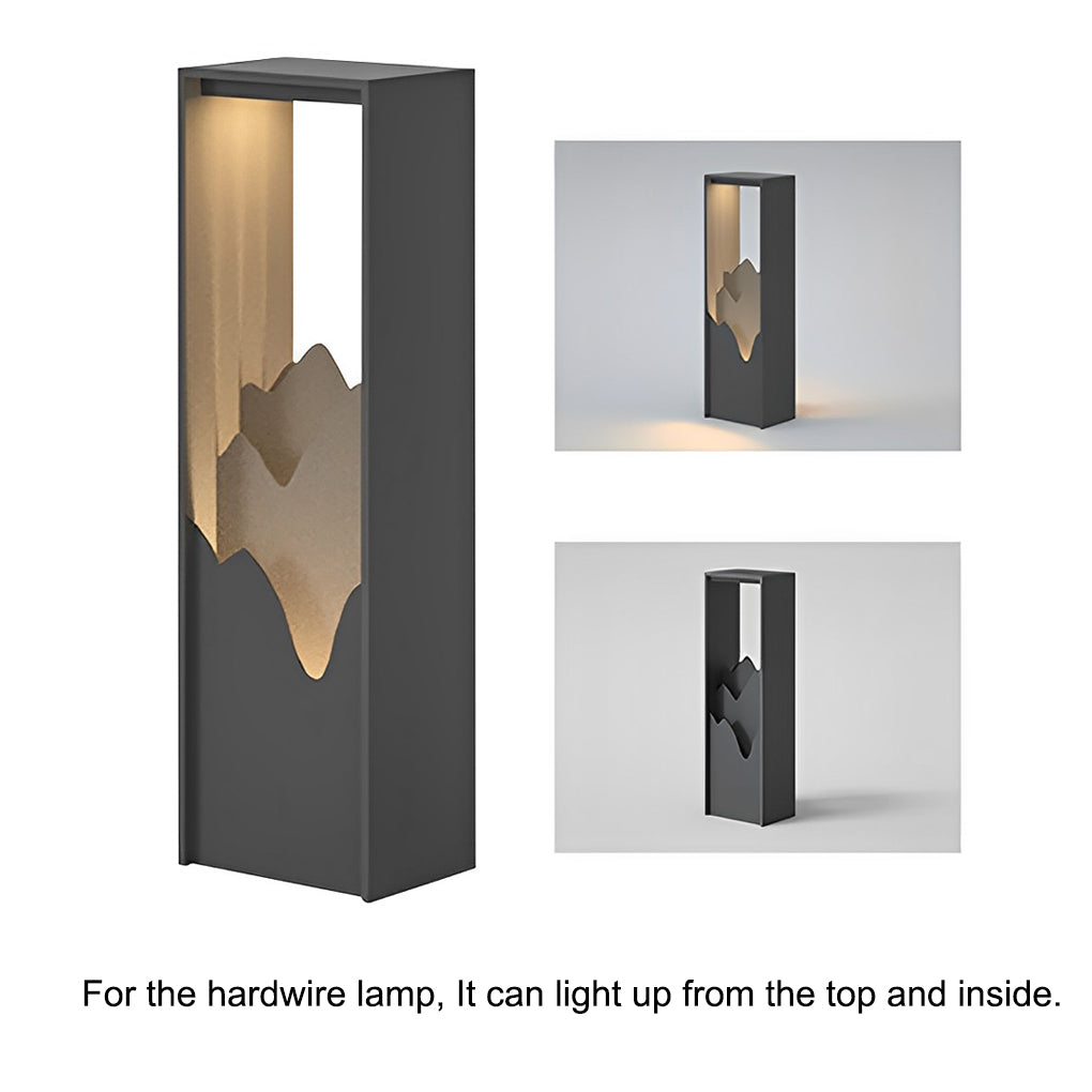 Berta LED Scenery Landscape Steel Outdoor Path Lights