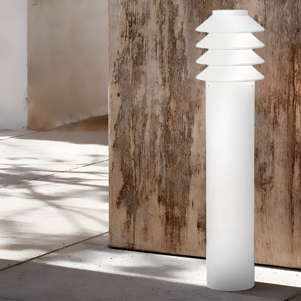 Lam Modern LED Cylinder Versatile Outdoor Pathway Light