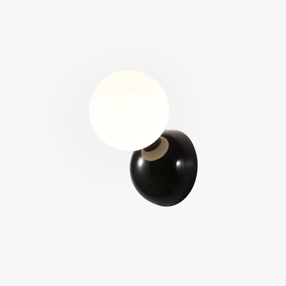 Valentina Modern LED Indoor Wall Lamp Black White Metal Living Room - Neutral Decor