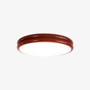 Valentina Minimalism Colorful Flush Mount Ceiling Light Double-layered Design - Neutral Decor