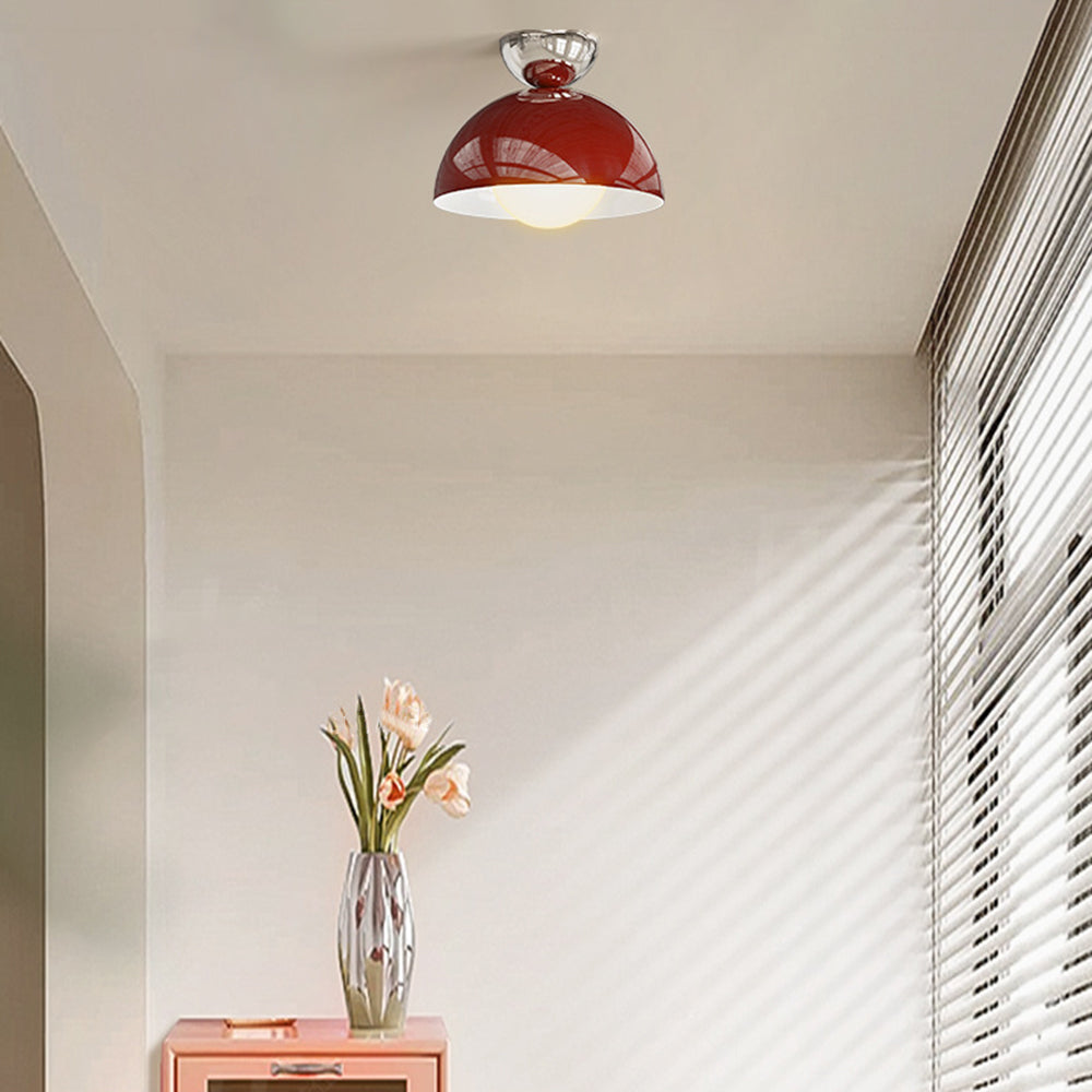 Valentina Simple Modern LED Flush Mount Ceiling Light Metal Balcony - Neutral Decor