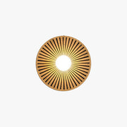 Valentina Vintage Indoor Wall Lamp Circle Resin Living Room Bedroom - Neutral Decor