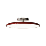 Valentina Vintage Flush Mount Ceiling Light Metal Red/White/Green LED Bedroom - Neutral Decor