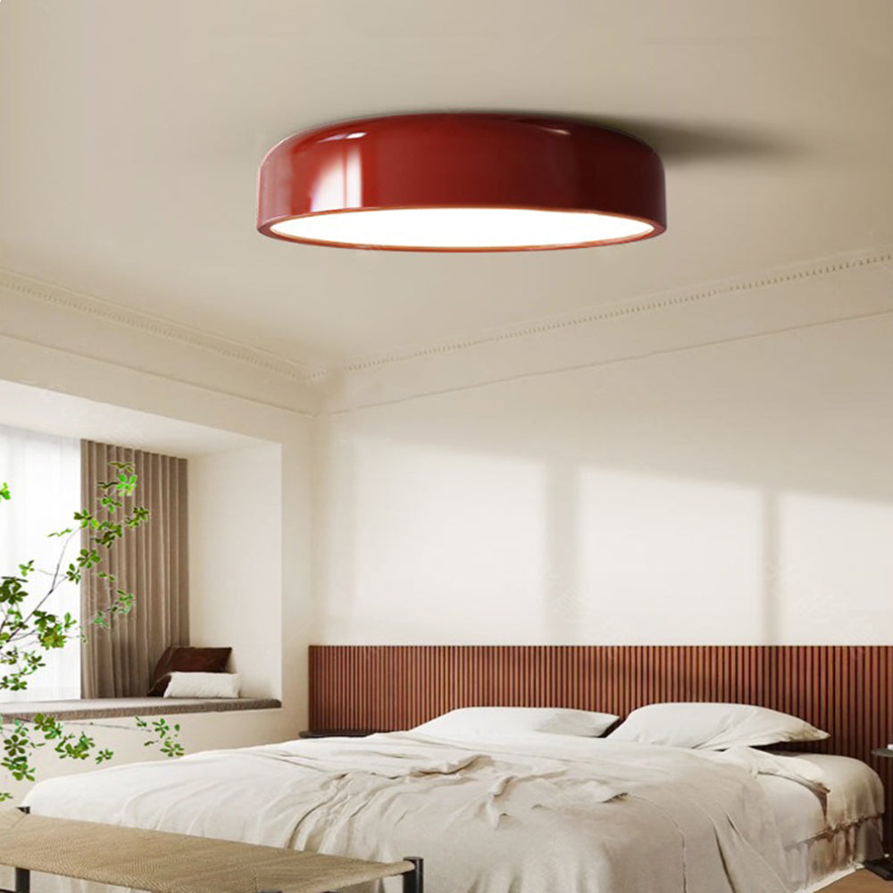Valentina Vintage LED Flush Mount Ceiling Light Study Bedroom Kitchen - Neutral Decor
