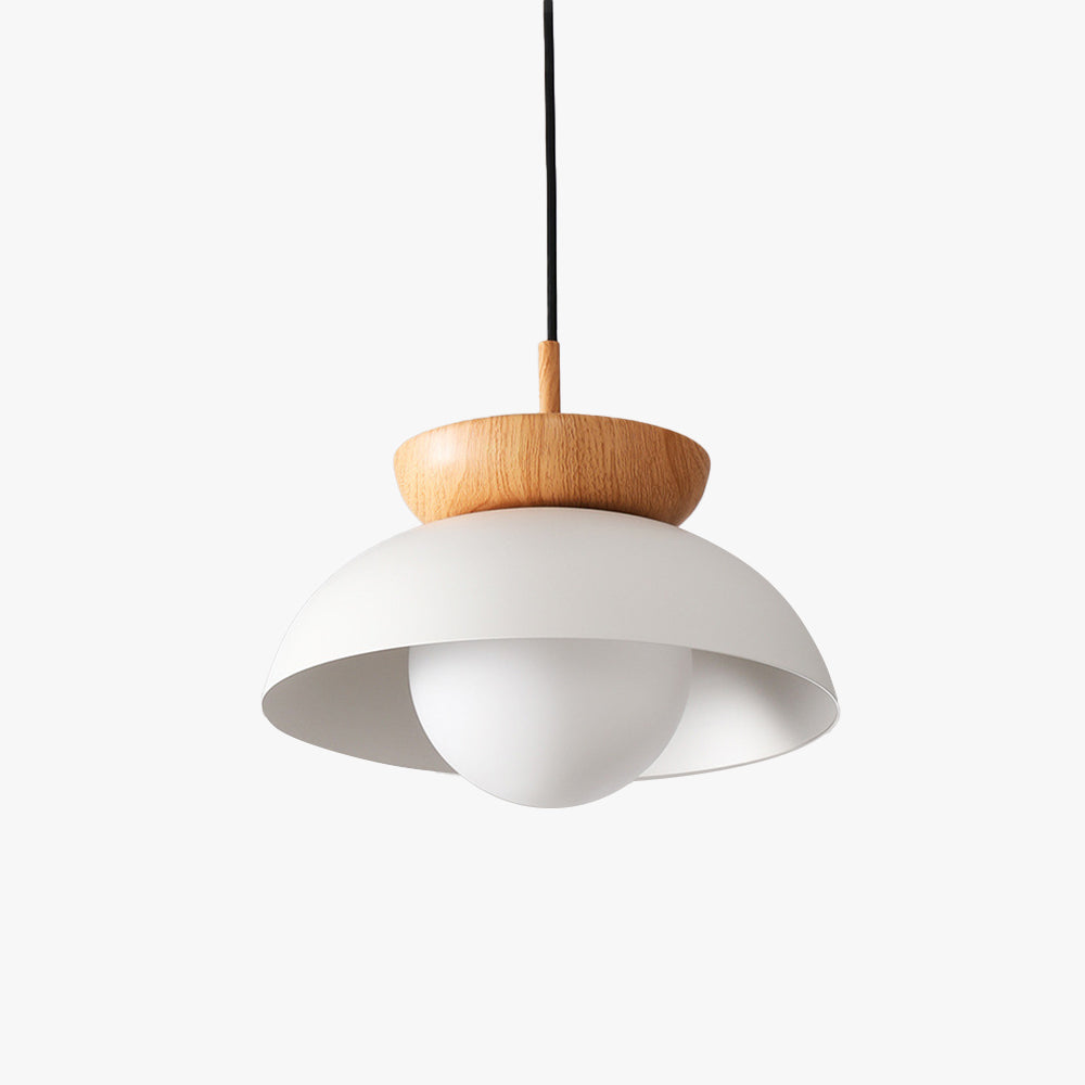 Muto Nordic Pendant Light/Flush Mount Ceiling Light Wood/Metal Black Kitchen Balcony - Neutral Decor