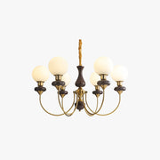 Silva Modern Luxury Decorative LED Chandelier Gold Metal Living Room - Neutral Decor