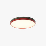 Arisha Modern LED Flush Mount Ceiling Light Red Living Room Bedroom - Neutral Decor