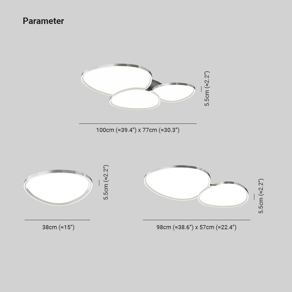 Arisha Modern Simple Flush Mount Ceiling Light Bedroom/Living Room - Neutral Decor