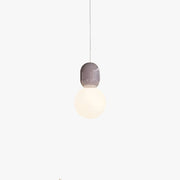 Valentina Modern Minimalist Glass/Metal Pendant Light Dining Room - Neutral Decor