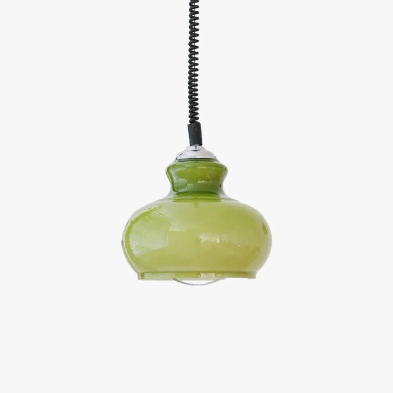 Valentina Retro Simple Pendant Light Living Room Green Living Room - Neutral Decor