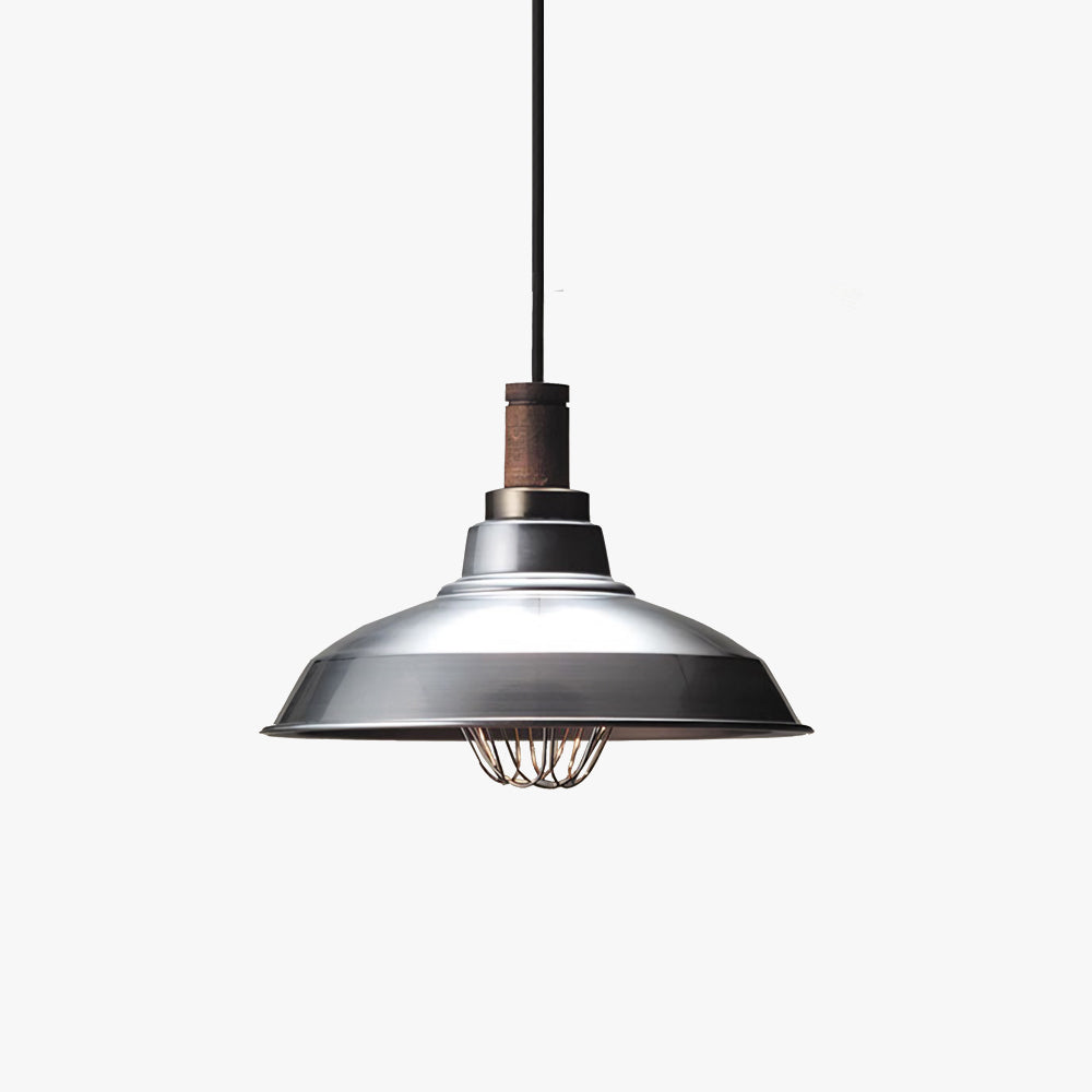 Alessio Industrial Vintage Pendant Light Metal Kitchen Restaurant - Neutral Decor