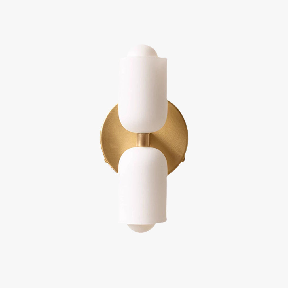 Valentina Modern LED Indoor Wall Lamp Gold Black Living Room Bedroom - Neutral Decor
