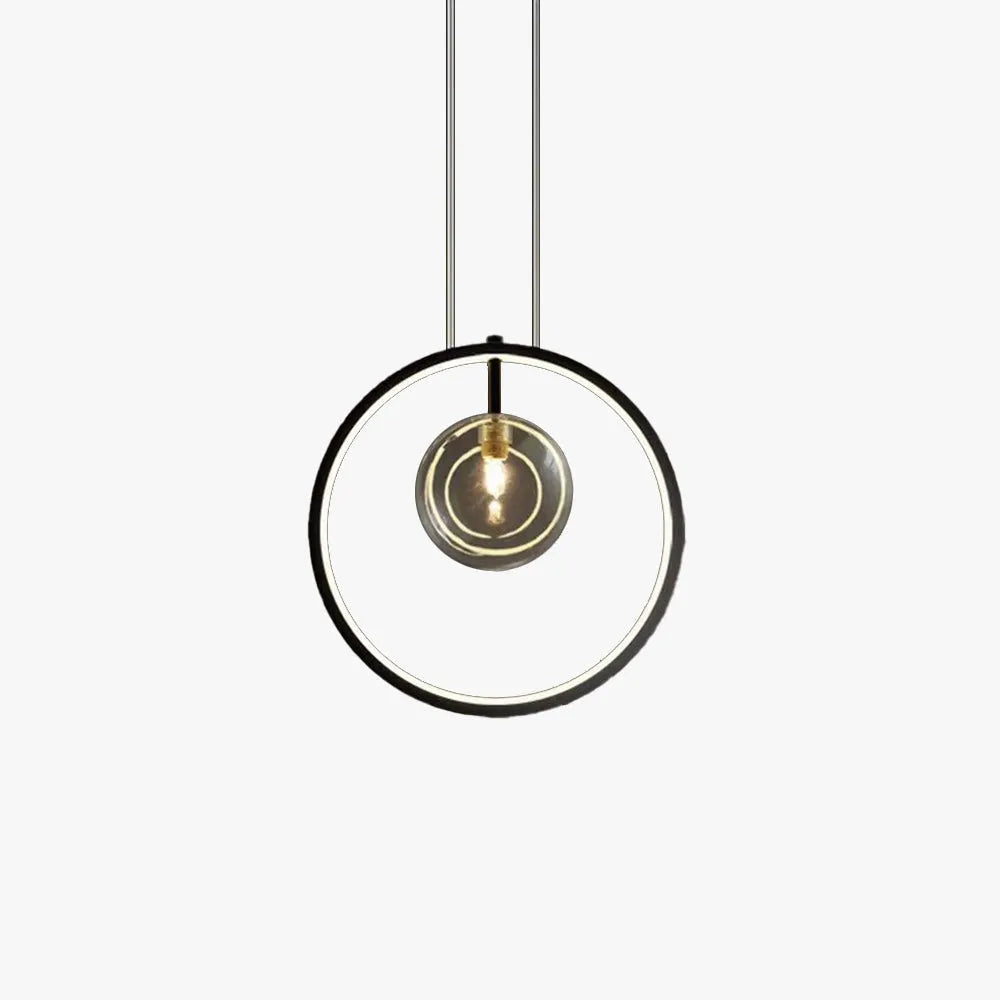 Arisha Nordic Glass Bubbles LED Modern Pendant Light for Dining Room - Neutral Decor