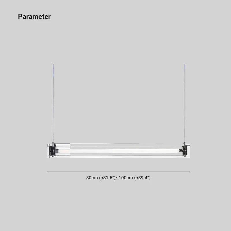 Arisha Minimalist Linear Metal Pendant Light,White - Neutral Decor