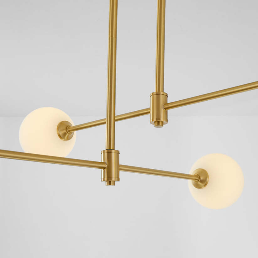 Valentina Modern Golden Bubble Copper Pendant Light - Neutral Decor