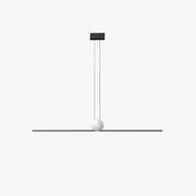 Arisha Minimalist Linear Bubble Pendant Light Marble - Neutral Decor