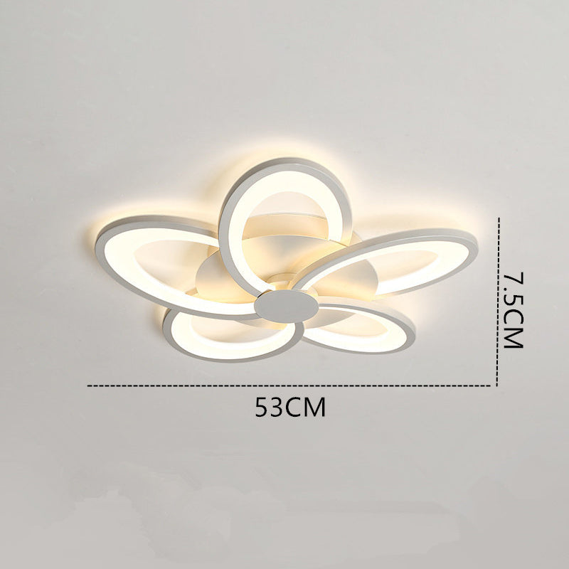 Arisha Flower Shape Ceiling Light White , 2 Style - Neutral Decor