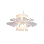 Eldor Elegant Flower Pendant Light White-Neutral Decor