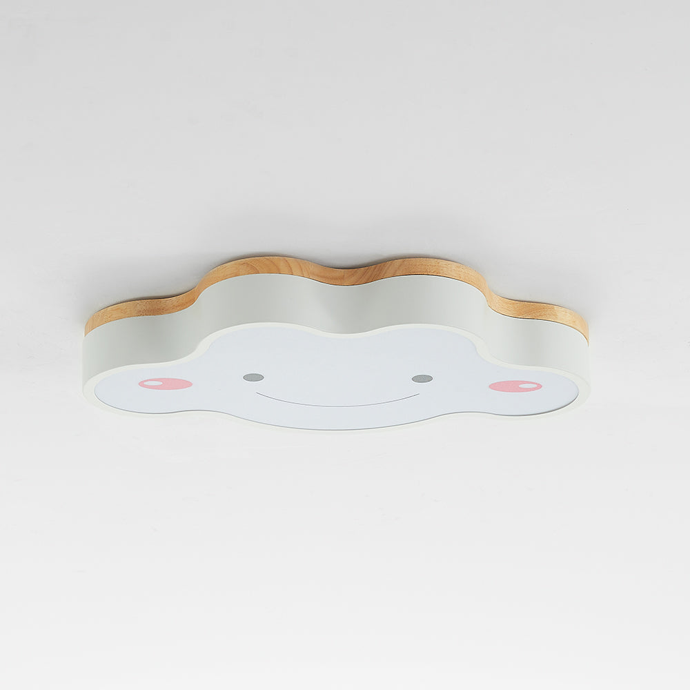 Arisha Creative Art Cloud LED Ceiling Light for Kids Room - Neutral Decor