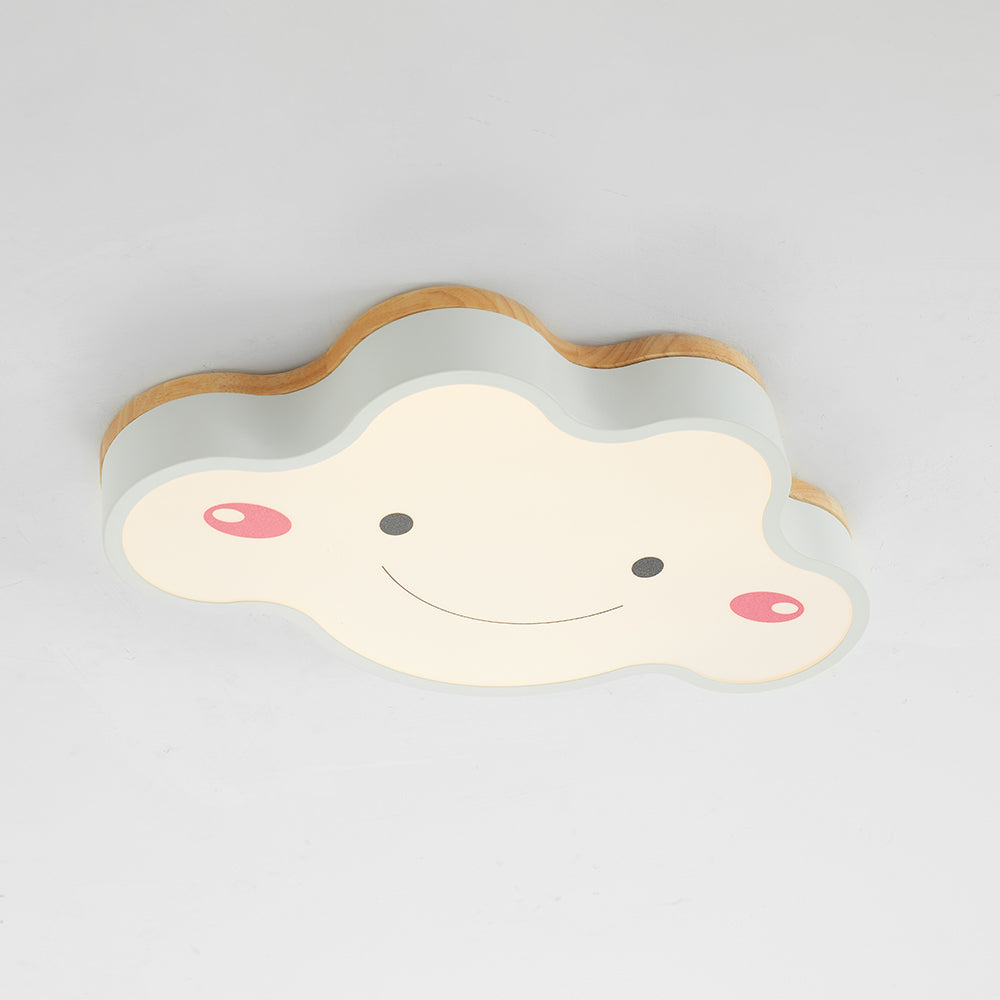 Arisha Creative Art Cloud LED Ceiling Light for Kids Room - Neutral Decor