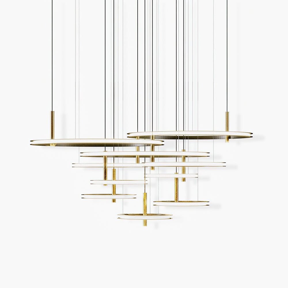 Vildes Chandelier Ring Layered Minimalist-Neutral Decor