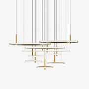 Vildes Chandelier Ring Layered Minimalist-Neutral Decor