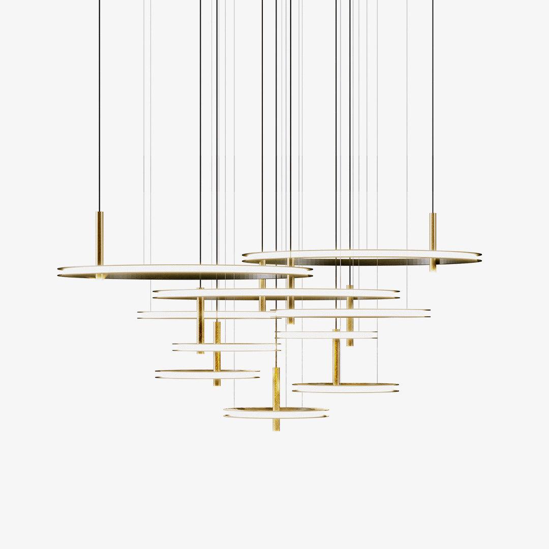 Vildes Chandelier Ring Layered Minimalist-Neutral Decor