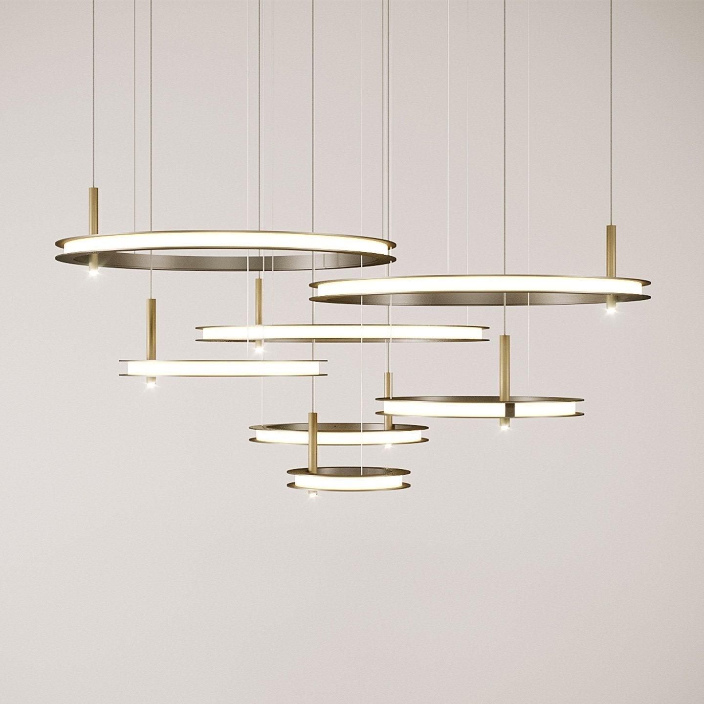 Vildes Chandelier Ring Layered Minimalist-Neutral Decor