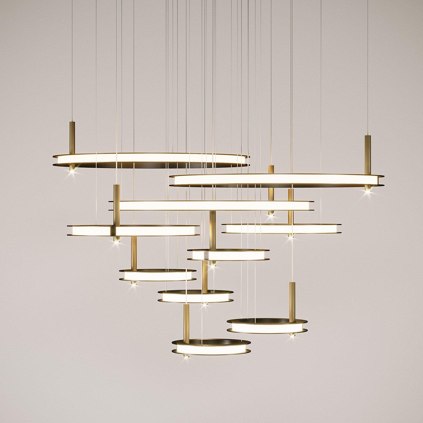 Vildes Chandelier Ring Layered Minimalist-Neutral Decor
