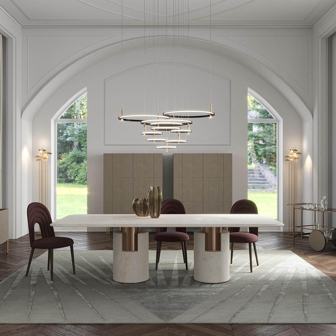 Vildes Chandelier Ring Layered Minimalist-Neutral Decor