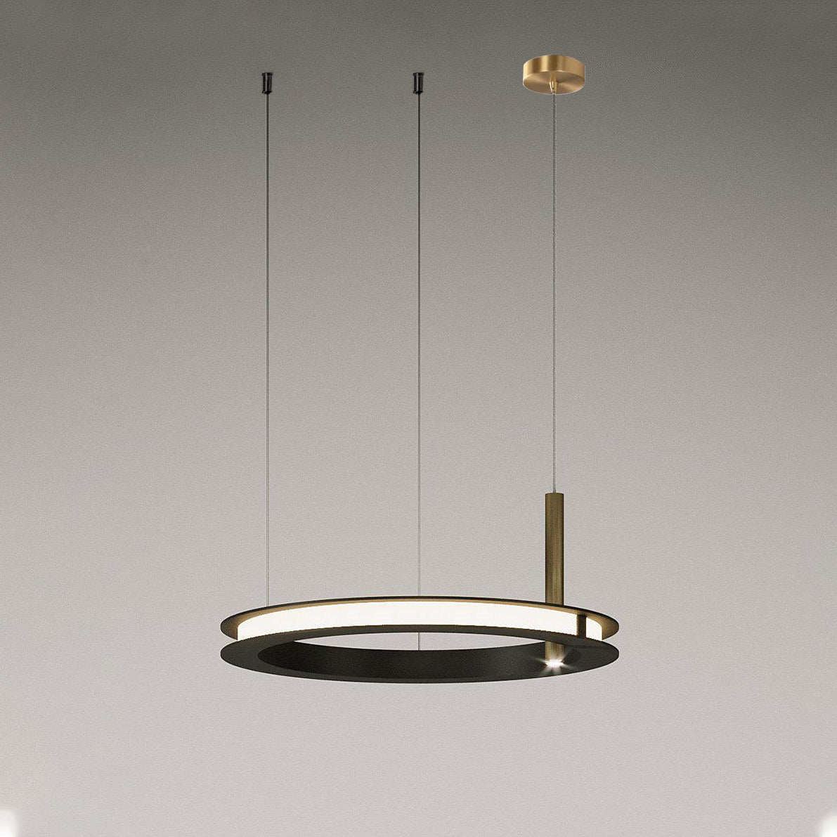 Vildes Chandelier Ring Layered Minimalist-Neutral Decor