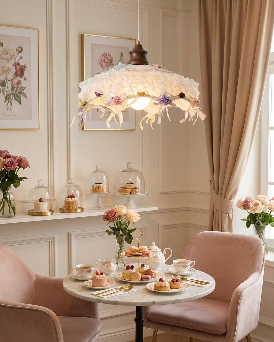 Laceflower Pendant Light