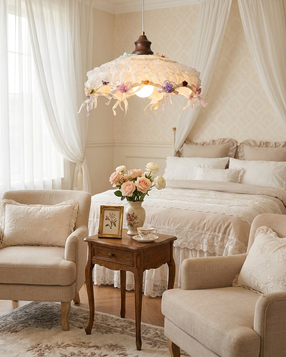Laceflower Pendant Light