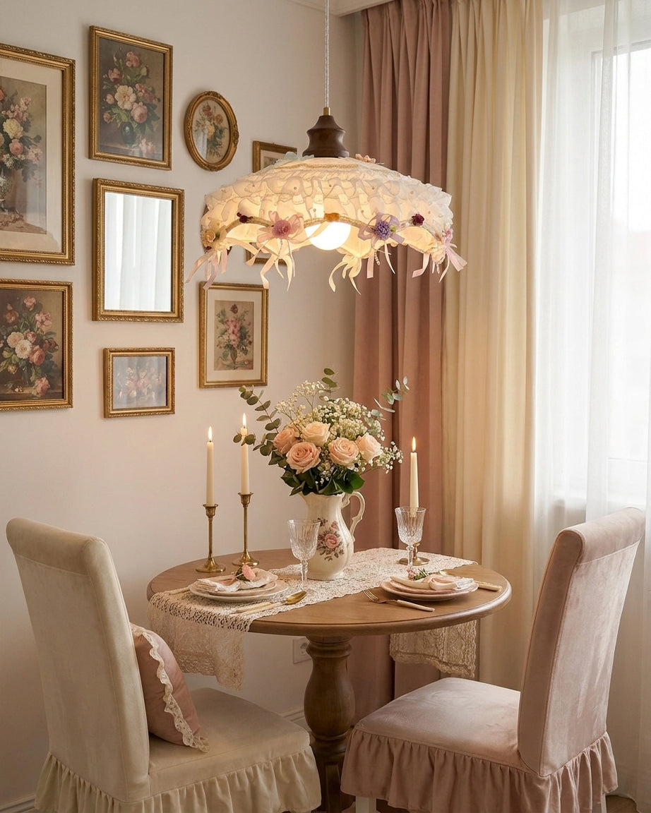 Laceflower Pendant Light