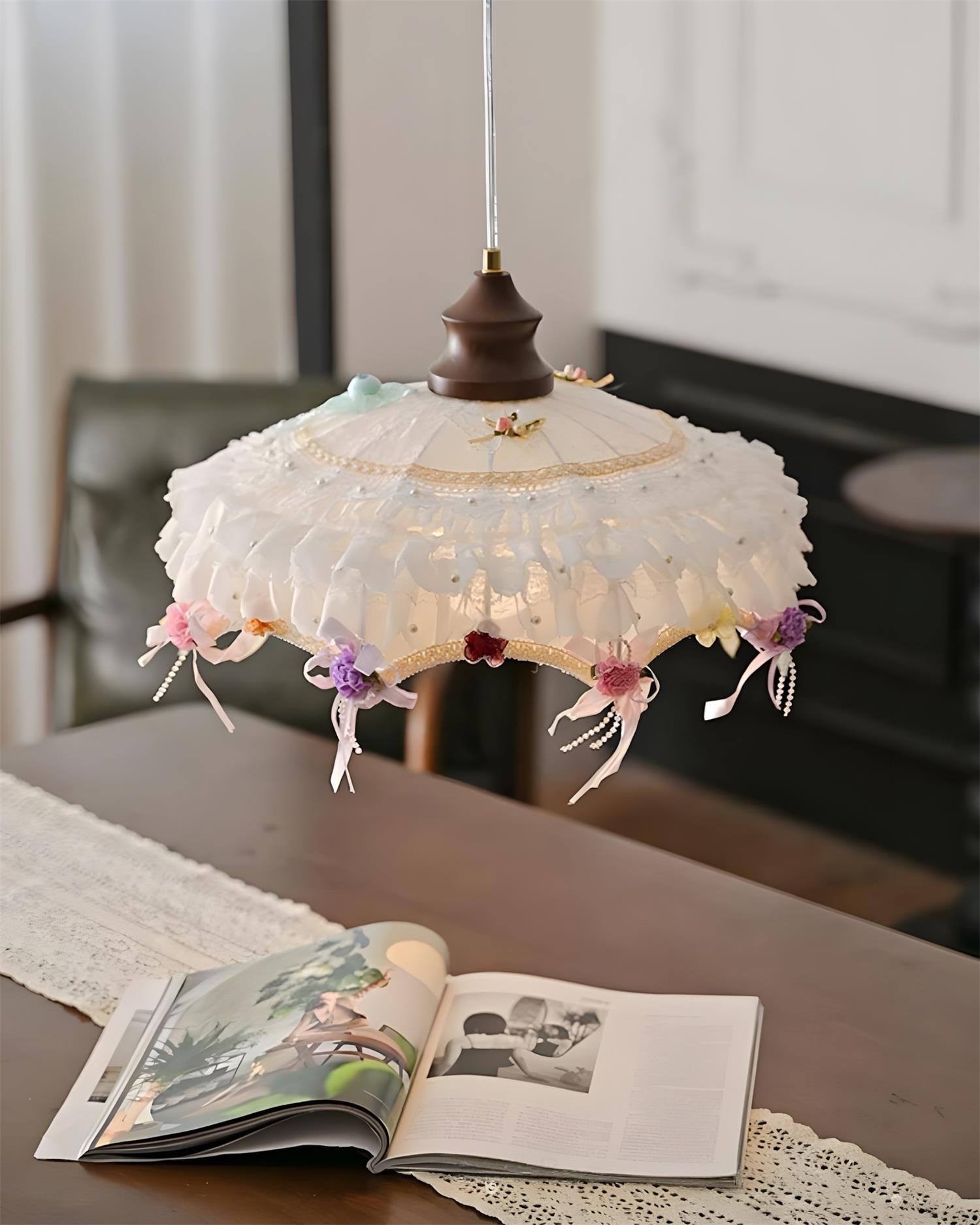 Laceflower Pendant Light