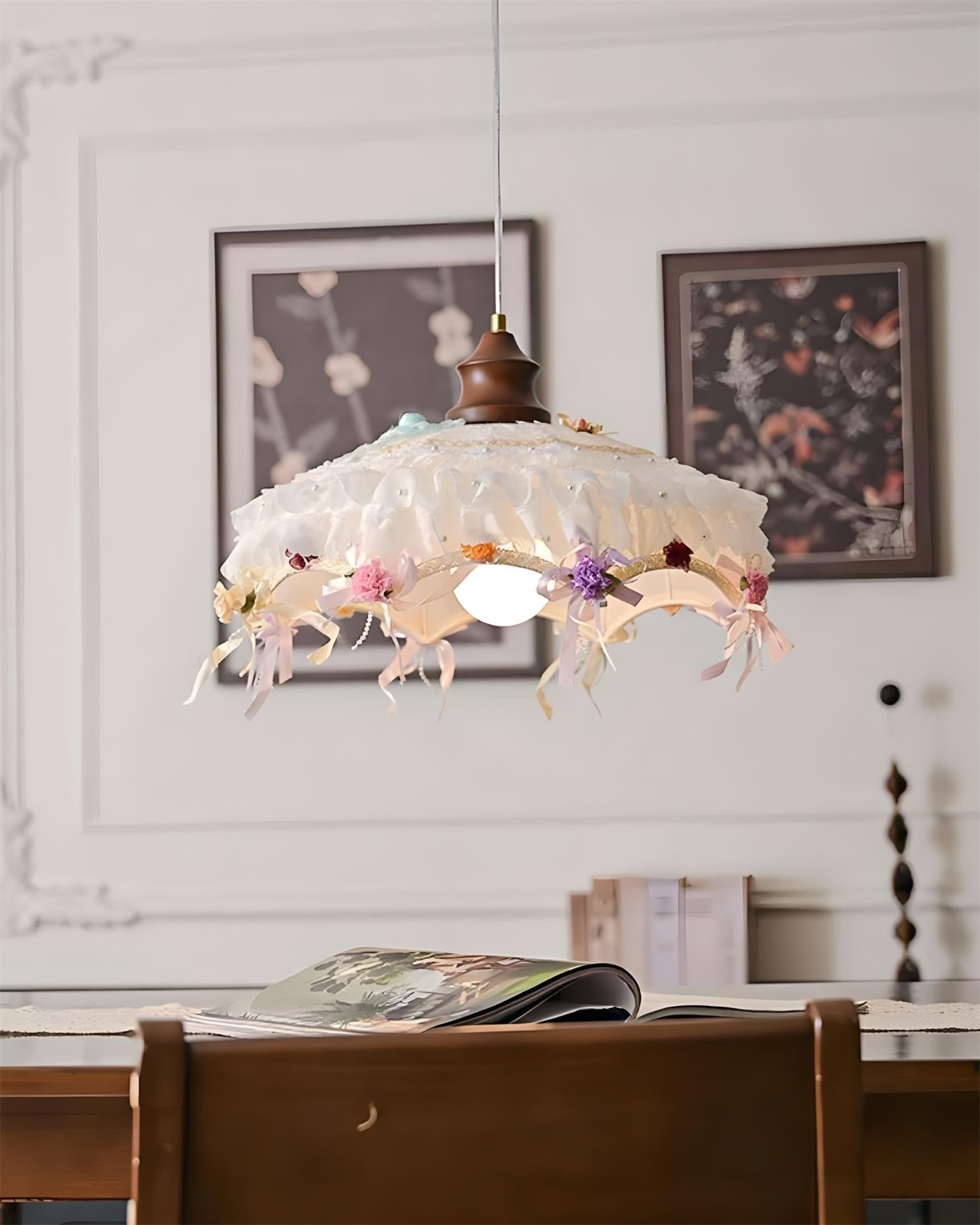 Laceflower Pendant Light