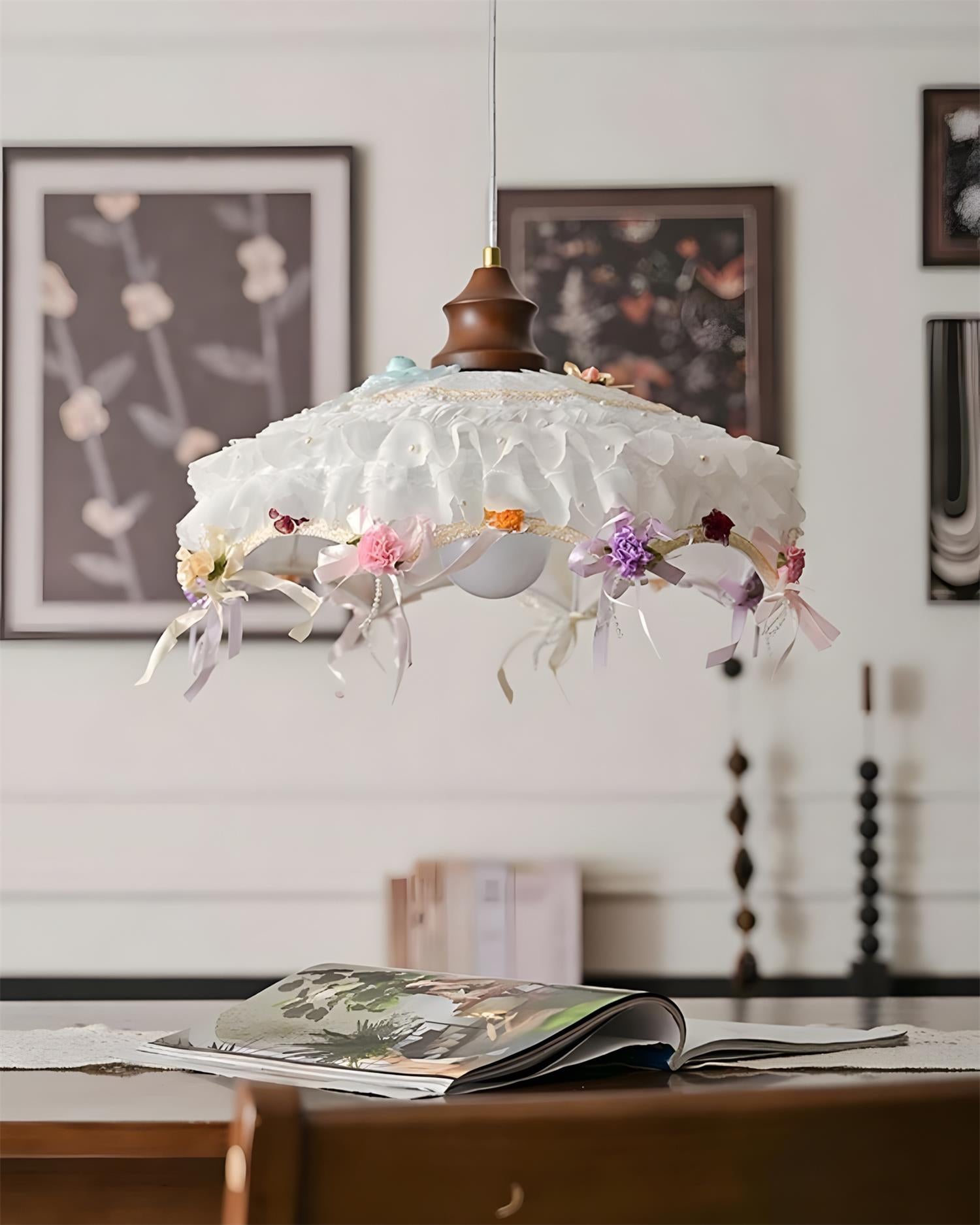 Laceflower Pendant Light