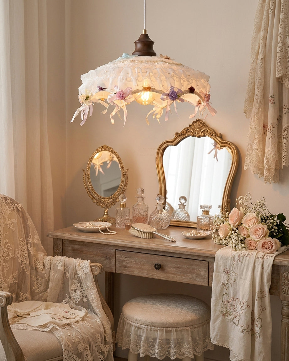 Laceflower Pendant Light