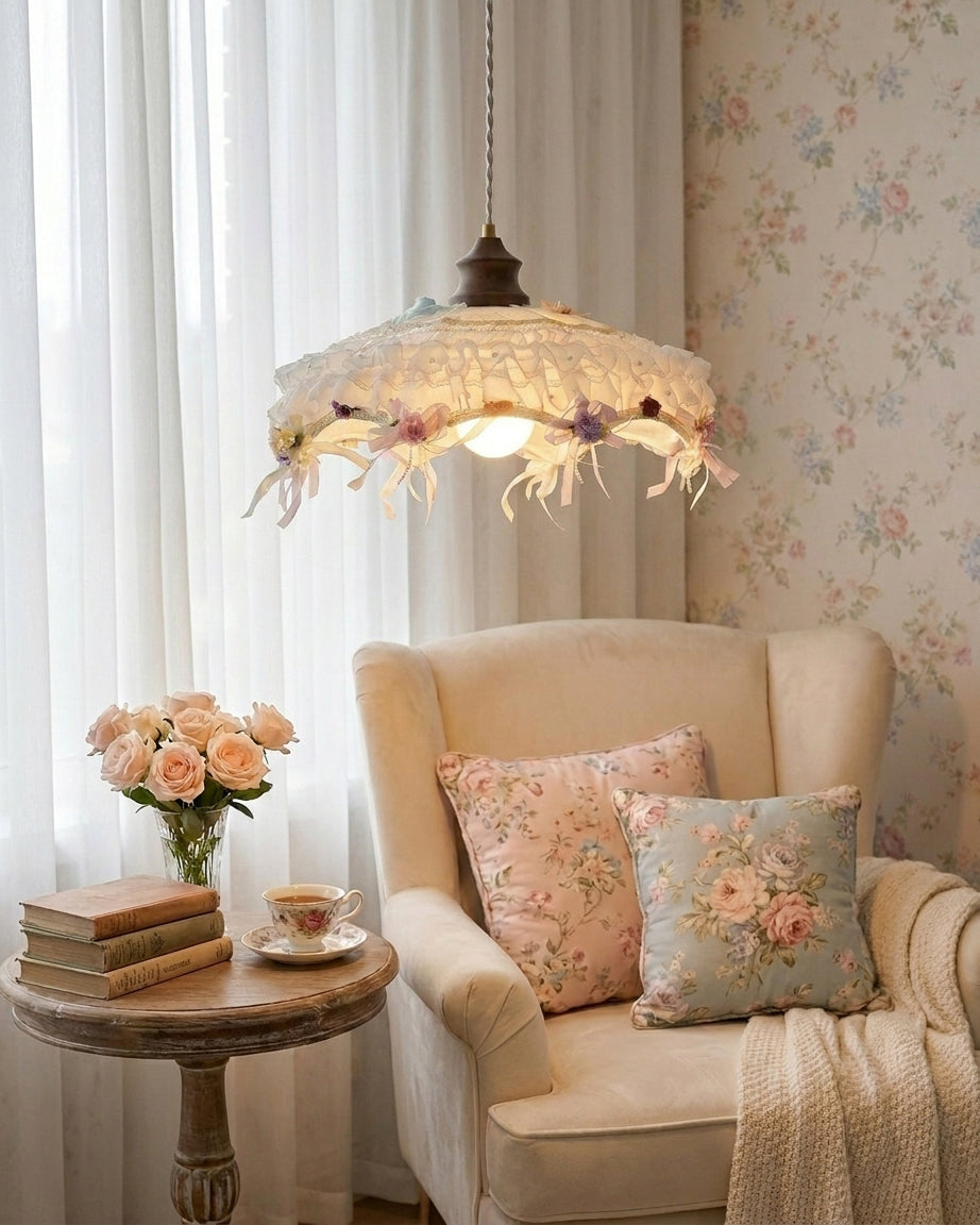 Laceflower Pendant Light