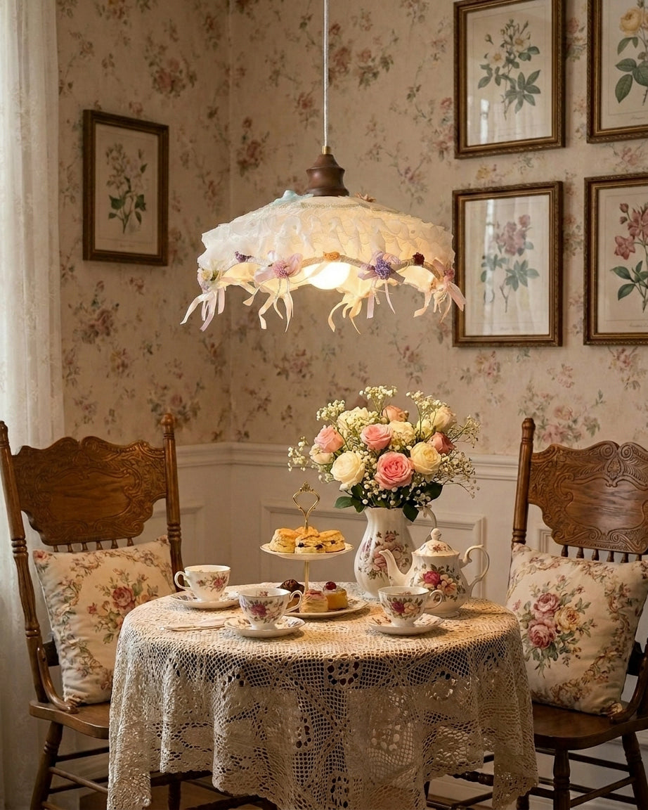 Laceflower Pendant Light