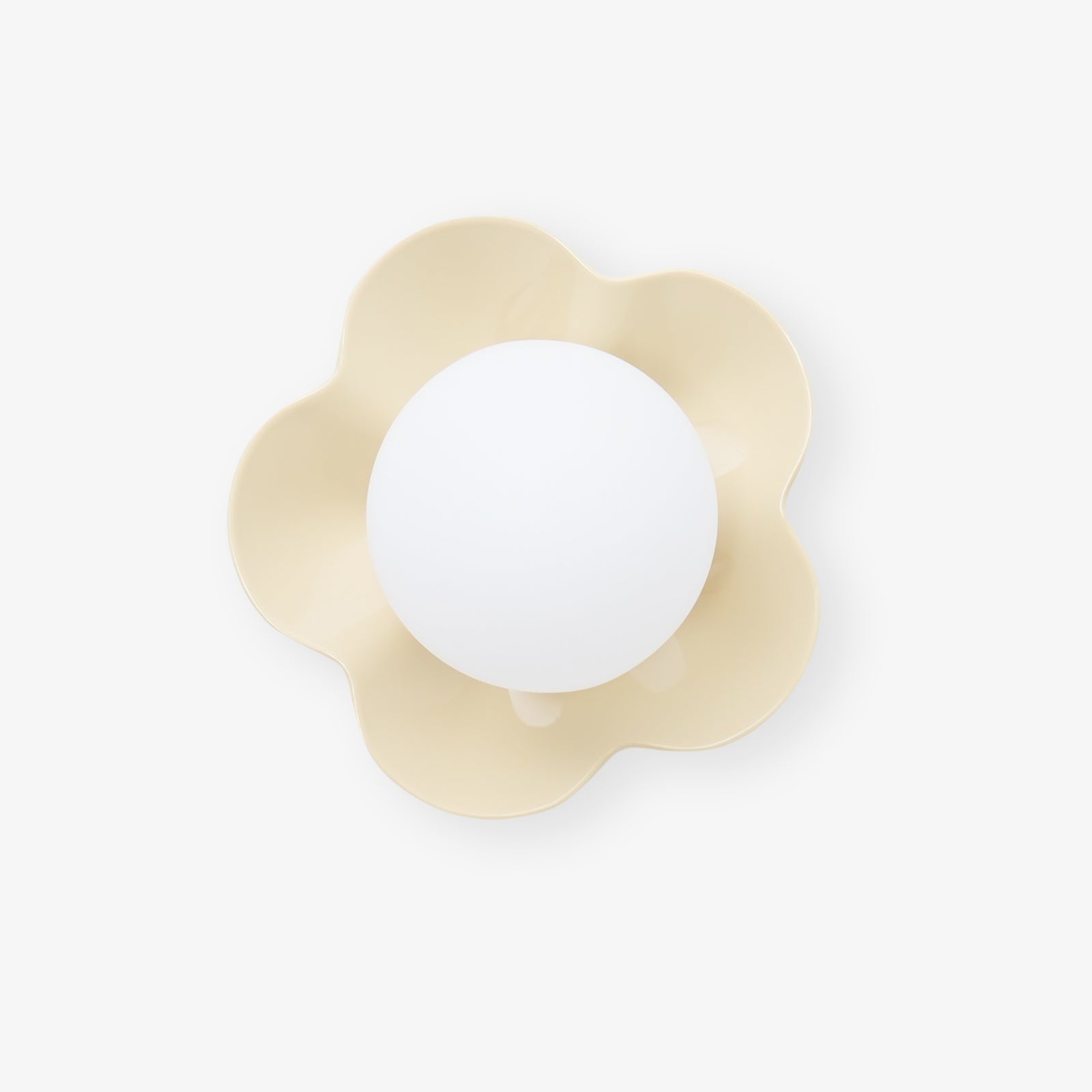 Arcore Resin Playful Wall Lamp-Neutral Decor
