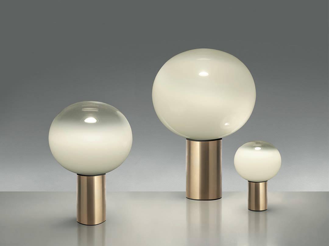 Insken Glass Classic Table Lamp-Neutral Decor